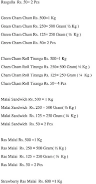 Jalebiwalas Mithai Bhandar menu 5