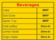 The Nam's Restaurant menu 1