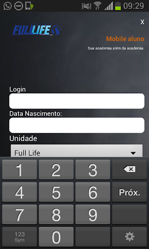 Mobile aluno Full life