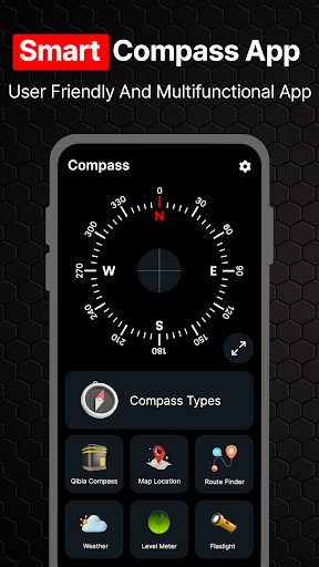 Screenshot Digital Compass: Qibla Compass