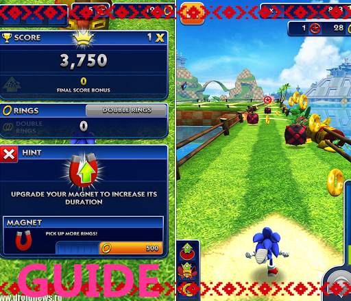 DASH Proguide for Sonic GO