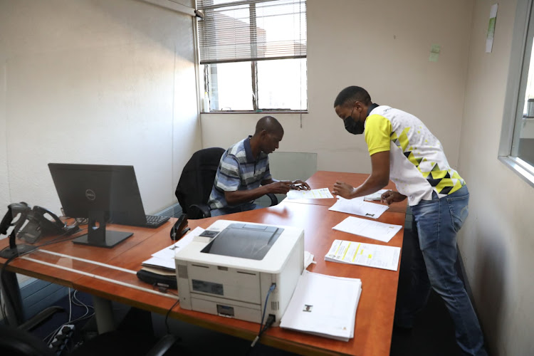 SIU officials raided Pretoria’s Desmond Tutu Refugee Centre on Friday.