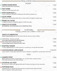 Ambrosia- Ramada Neemrana menu 3