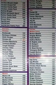 Spicy Angara Restaurant menu 2