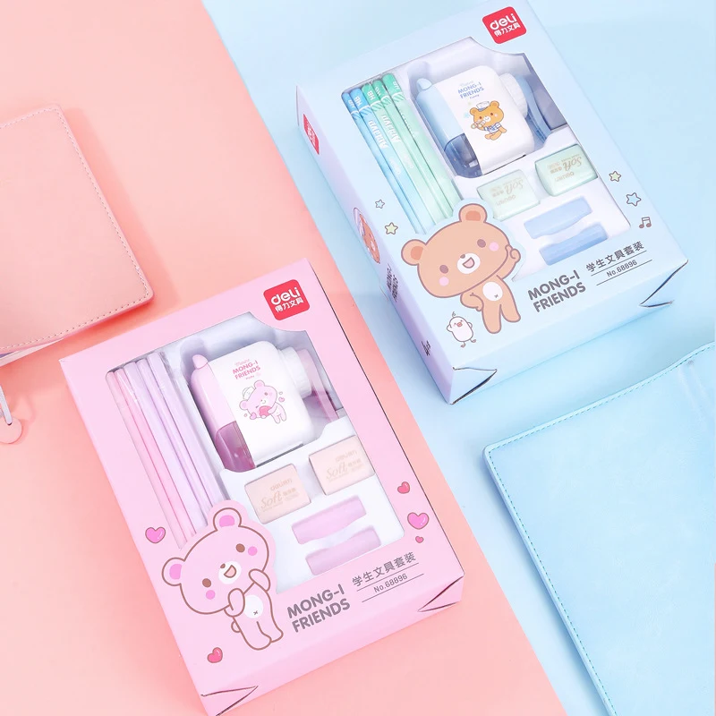 Title 1, Student Stationery Set with School Supplies for...