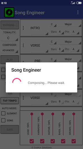 Screenshot Song Engineer