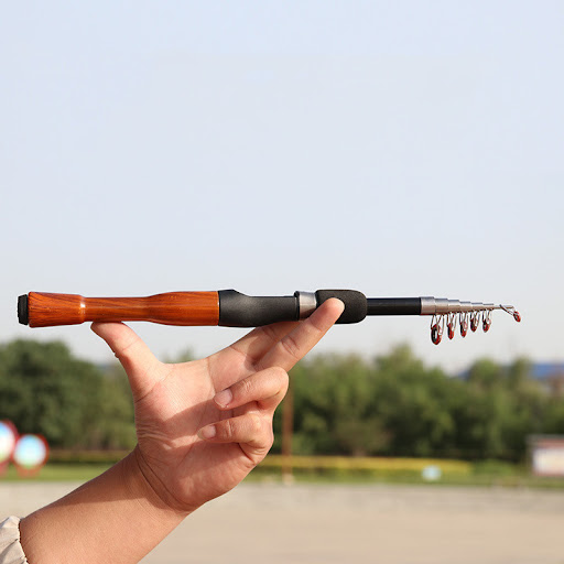 Title 2, FishingRoad Telescopic Fishing Rod Horse Mouth,...