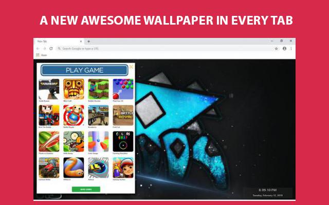 Geometry Dash Wallpapers and New Tab