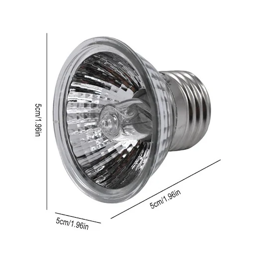 Reptile Heat Bulb 220V Habitat Light Basking Heat Lamp For Reptiles Turtle Heat Lamp Heat Bulb For Bearded Dragon Reptil