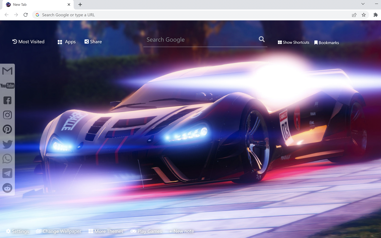 Neon Cars Wallpaper Preview image 1