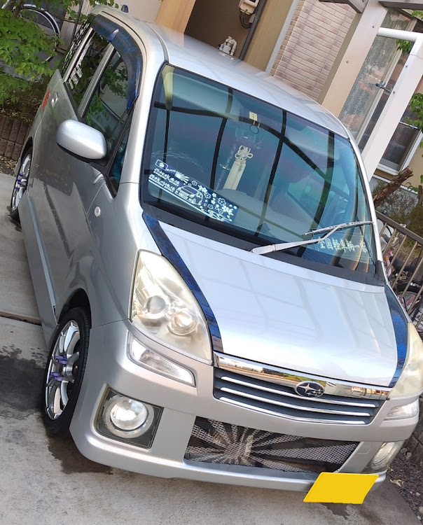 ステラのステラ・フロントハーフスポイラーの加工作業・洗車・猛暑日に関するカスタム事例の投稿画像1枚目