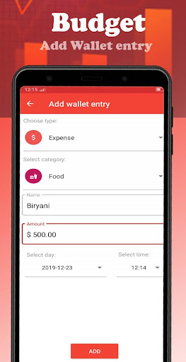 Wallet Budget - Spending Tracker
