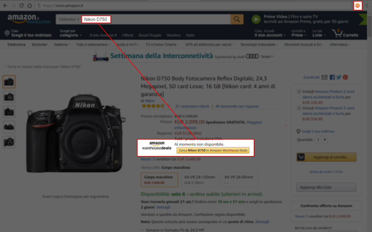 Amazon Warehouse Deals Finder Preview image 4