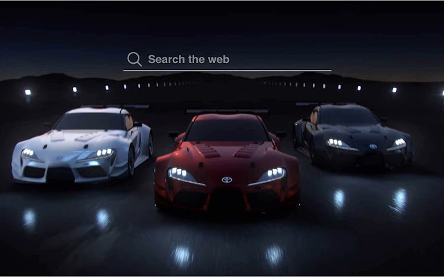 Toyota GR Supra HD Wallpaper Sports Car Theme