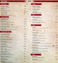 Esplanade - Streets menu 4