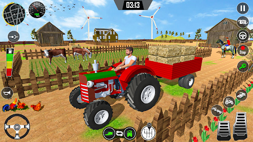 Screenshot US tractor driving games 3d