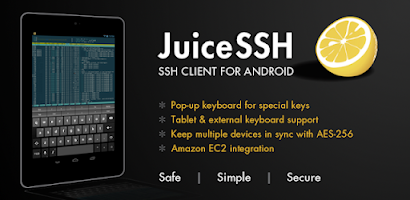 JuiceSSH - SSH Client Screenshot