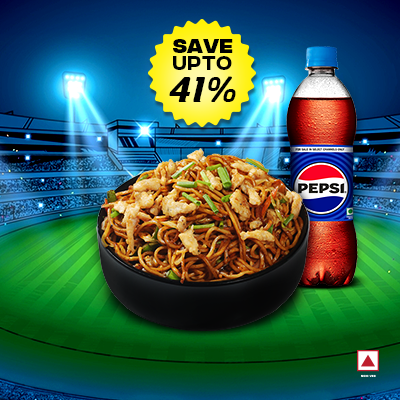 Chicken Chowmein + 1 Pepsi 400ml