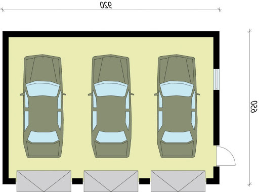 G5a - Rzut garażu