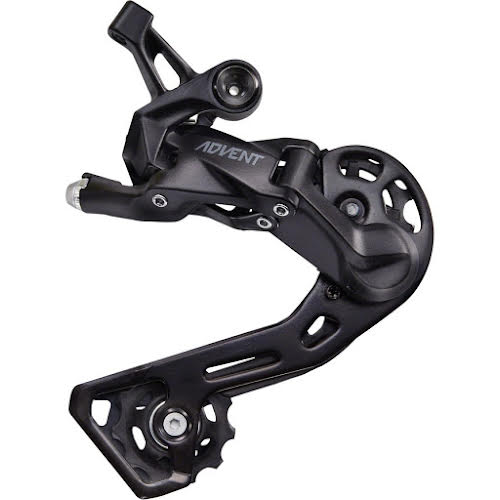 MicroShift ADVENT Rear Derailleur - 9 Speed, Medium Cage, Black