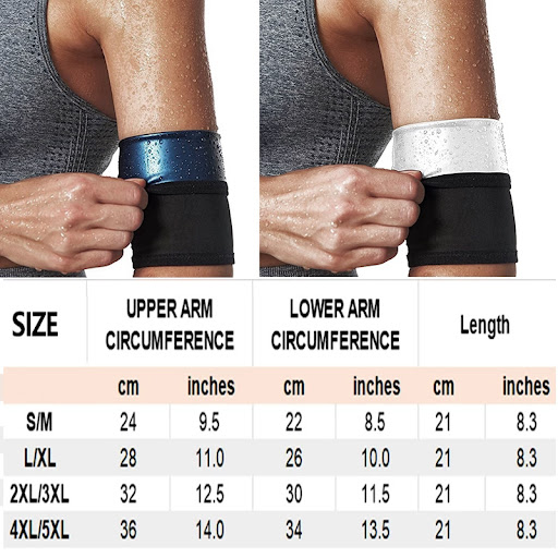 Title 19, Arm Band Sports Sweat Reducer & Shaper