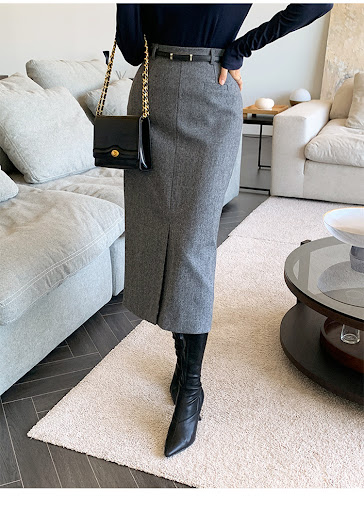 Title 4, Gray Womens Autumn & Winter Thickened High Wai...