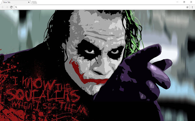 The Joker New Tab & Themes