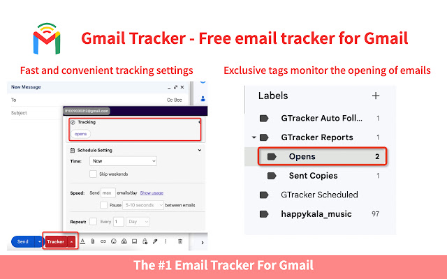 Gmail Tracker - #1 free email tracker for gmail