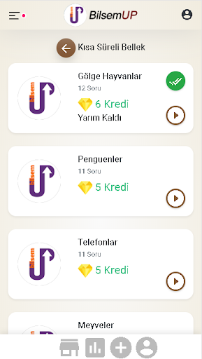 Bilsem UP - Eğlenceli Zeka Gelişim Platformu