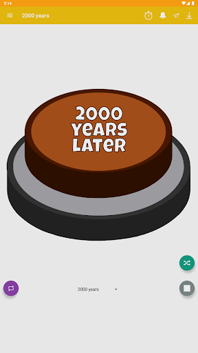 2000 Years Later Button