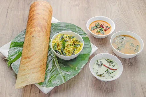 Masala Dosa With Sambar