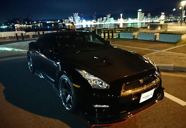 NISSAN GT-Rの夜景・SAB・六甲山・GT-R・神戸に関するカスタム事例の投稿画像1枚目