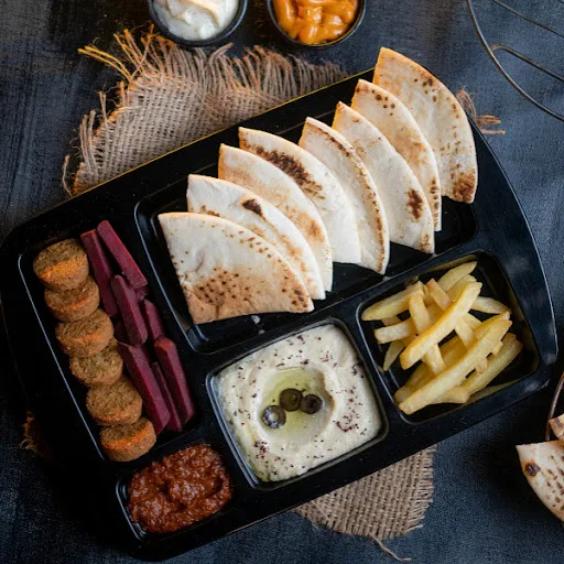 Falafel Hummus Platter