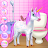 Cute Unicorn Caring & Dressup icon