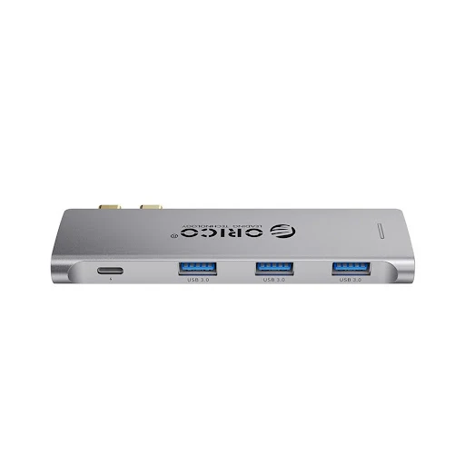 Hub Type C sang HDMI/ USB 3.0/ Type C Orico 2CT-5H-GY