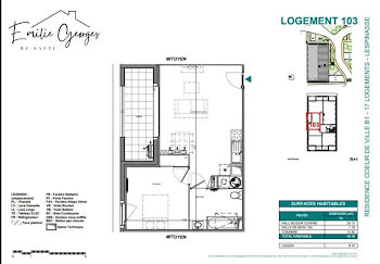 appartement à Lespinasse (31)