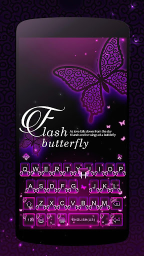 Flash Butterfly Kika Keyboard