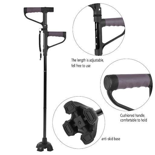 Title 4, Lighted walking stick old aged walking stick mu...