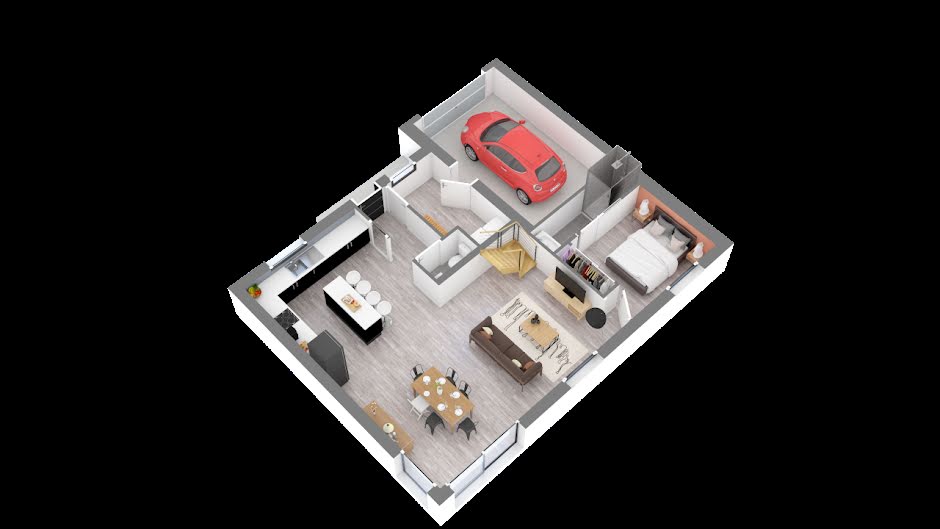 Vente maison neuve 5 pièces 114.35 m² à Rougemontiers (27350), 260 000 €