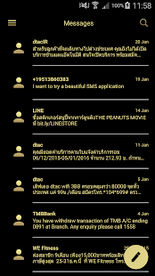   SMS Messages Metallic Gold- screenshot thumbnail   