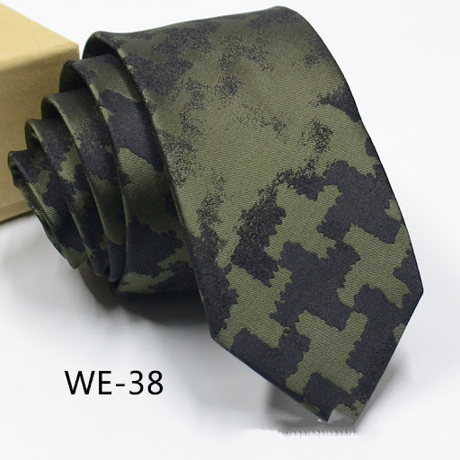 Title 2, 6CM Trendy Mens 1960 Needle Fine Made Nano Wat...