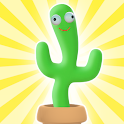 Dancing Cactus Talking Santa