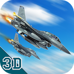 Cover Image of ดาวน์โหลด F16 Jet Fighter Flight Sim 3D 1.0 APK