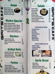 Grits Cafe menu 2