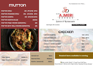 New Ajmeri Restaurant menu 1