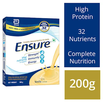 Ensure Vanilla Flavour Health Drink Powder - 200 gm