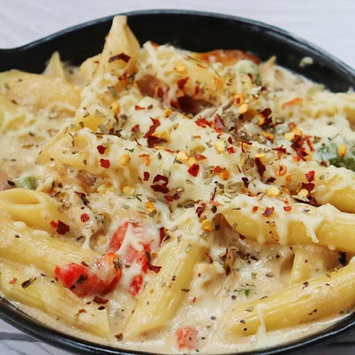 Veg White Sauce Pasta