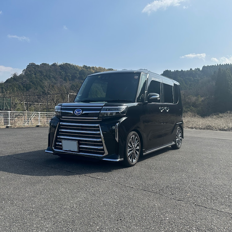 タントカスタムのLA650S タントカスタムRS・洗車・ホイール交換・2月もよろしくお願いしますに関するカスタム事例の投稿画像1枚目