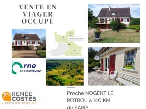 Vente viager 6 pièces 140 m² à Bellême (61130), 67 100 €