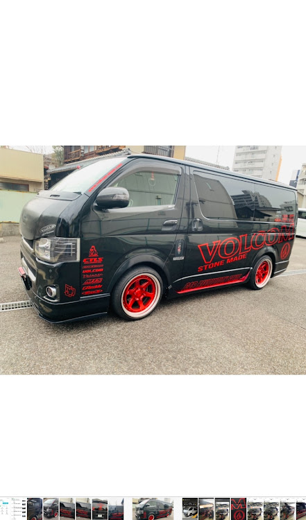 ハイエースバンのVOLCOMさんが投稿したカスタム事例の投稿画像1枚目